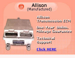 Allison Transmission ECU, TCU Transmission Control Unit Systems